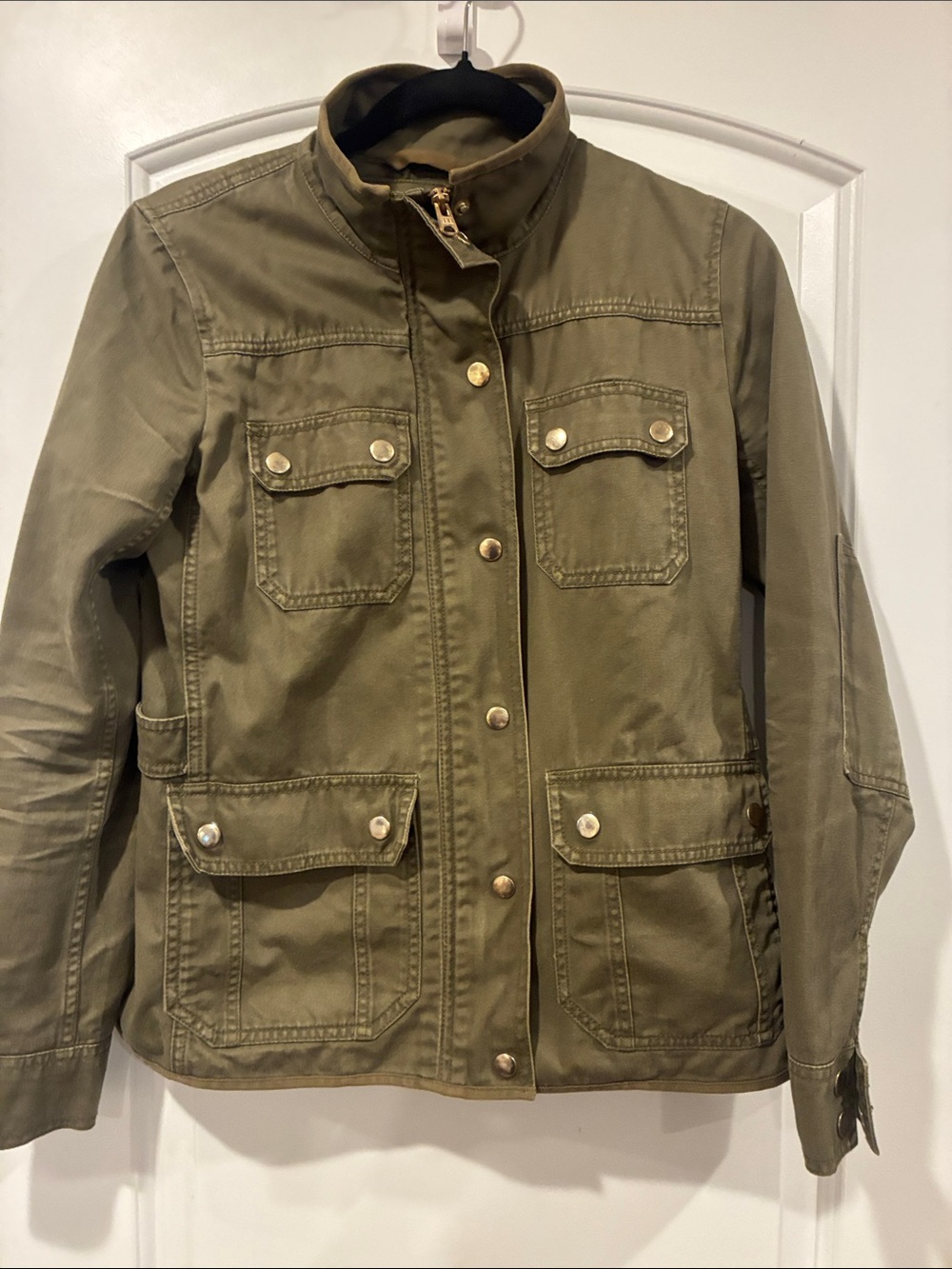 J. Crew Olive Green Utility Jacket